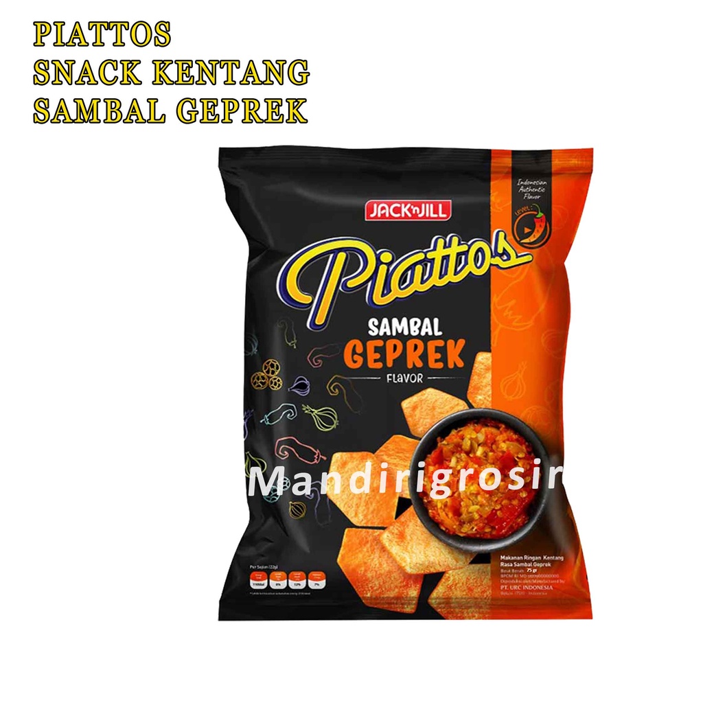 Piattos Snack Kentang * Cemilan * Makanan Ringan Kentang * Aneka Rasa