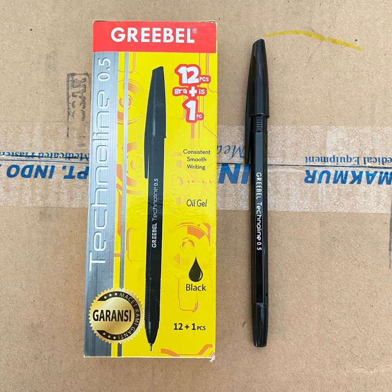 

Pulpen Greebel Bolpen pen 0,5 12+1