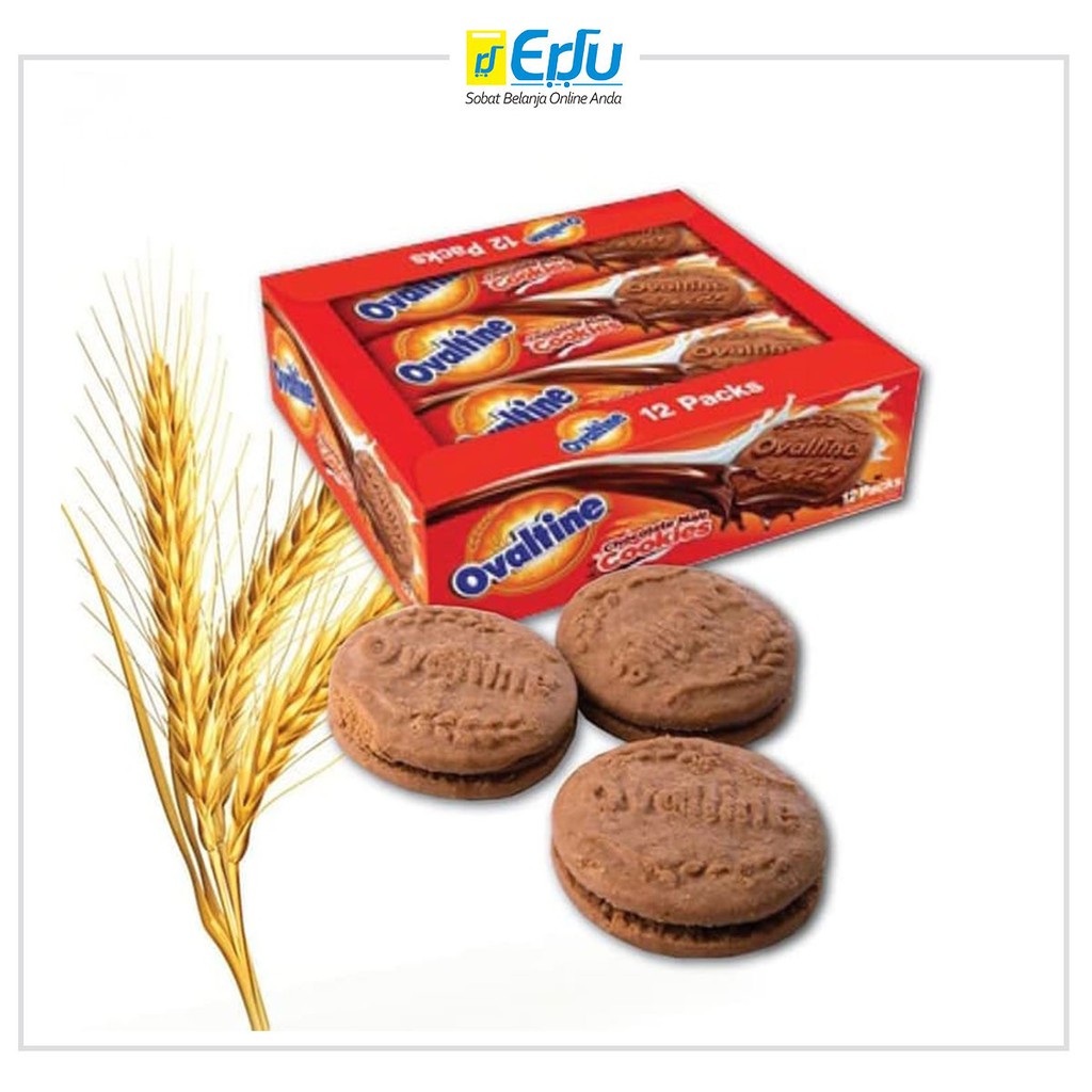 

Ovaltine Cookies CHOCOLATE MALT 12 pak