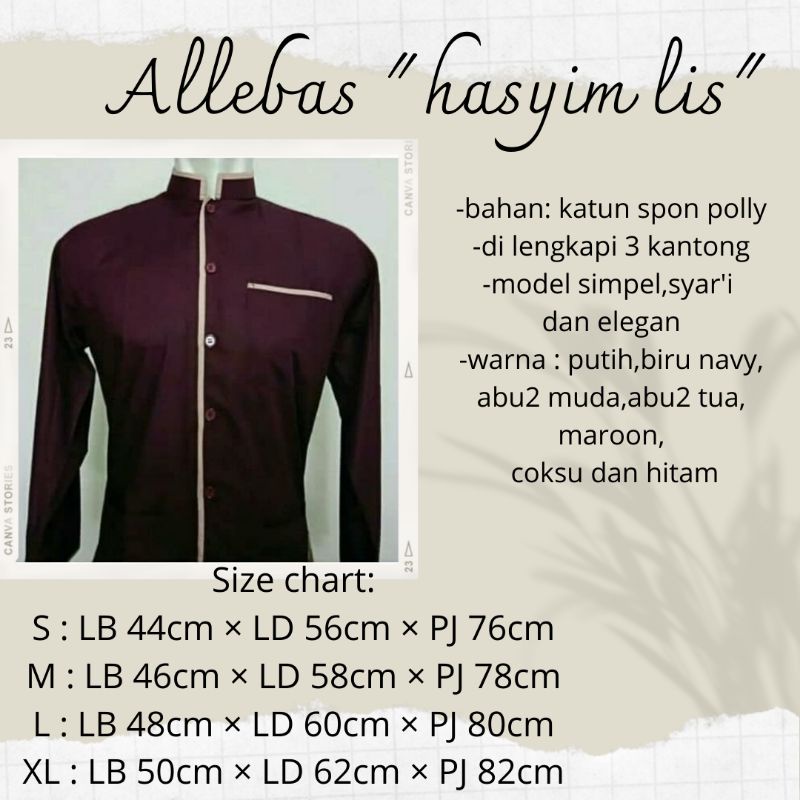 baju koko allebas