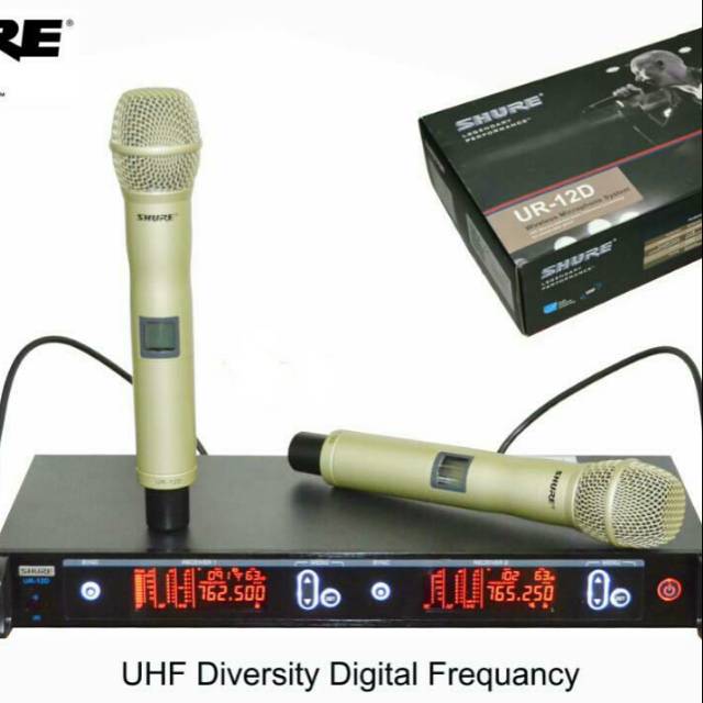 Mic wireless    SHURE    UR- 12 D