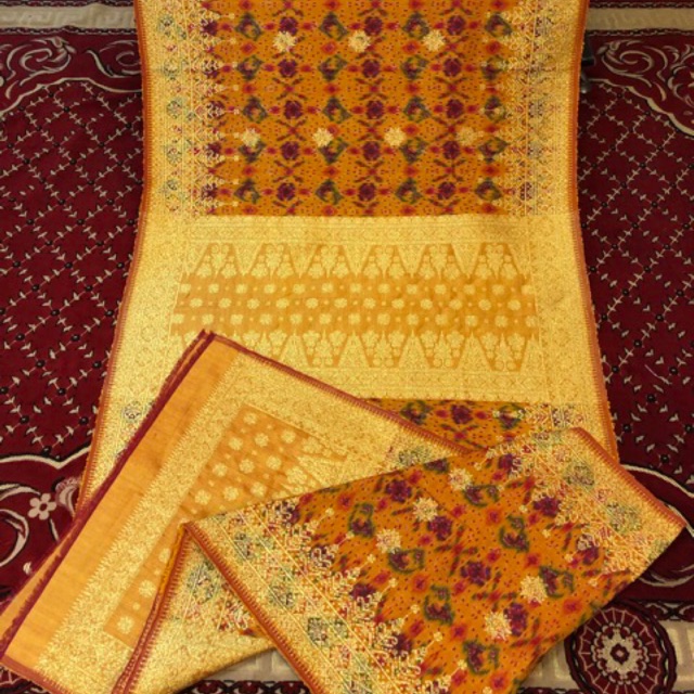 Songket Limar Antik ORI / Songket Tenun Palembang asli Tenun Tangan. (ilham Songket)