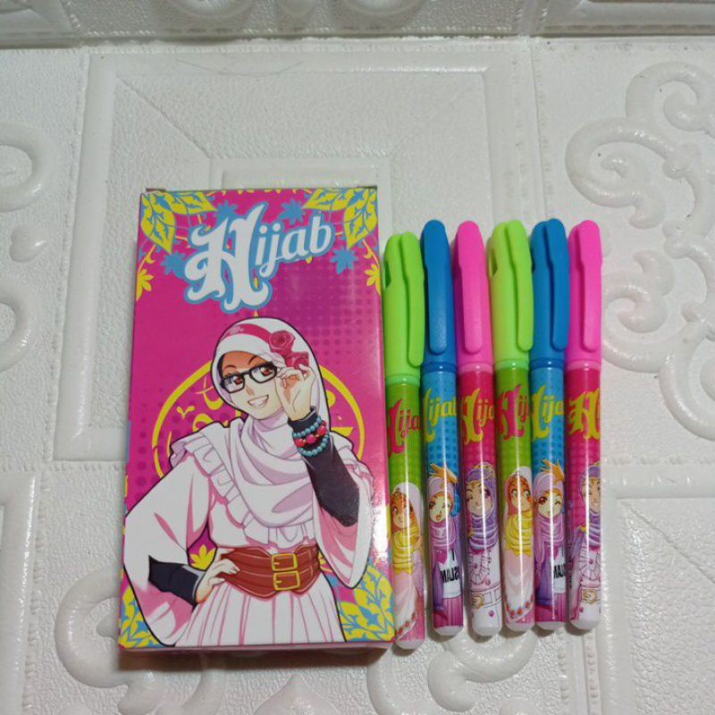 

TAKASI MURA Pen gel hijab 12 pcs