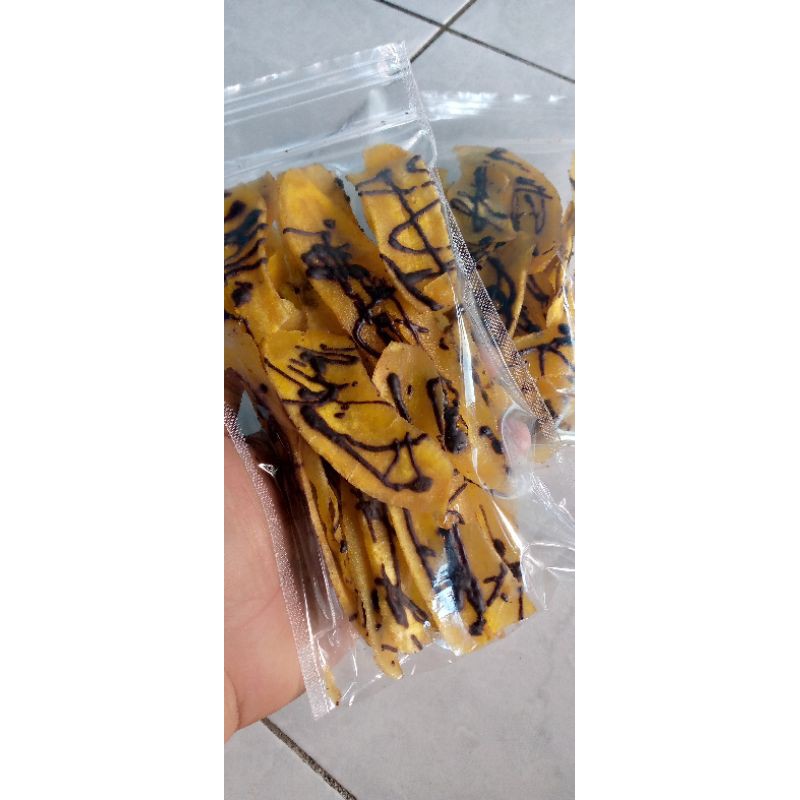

kripik pisang coklat
