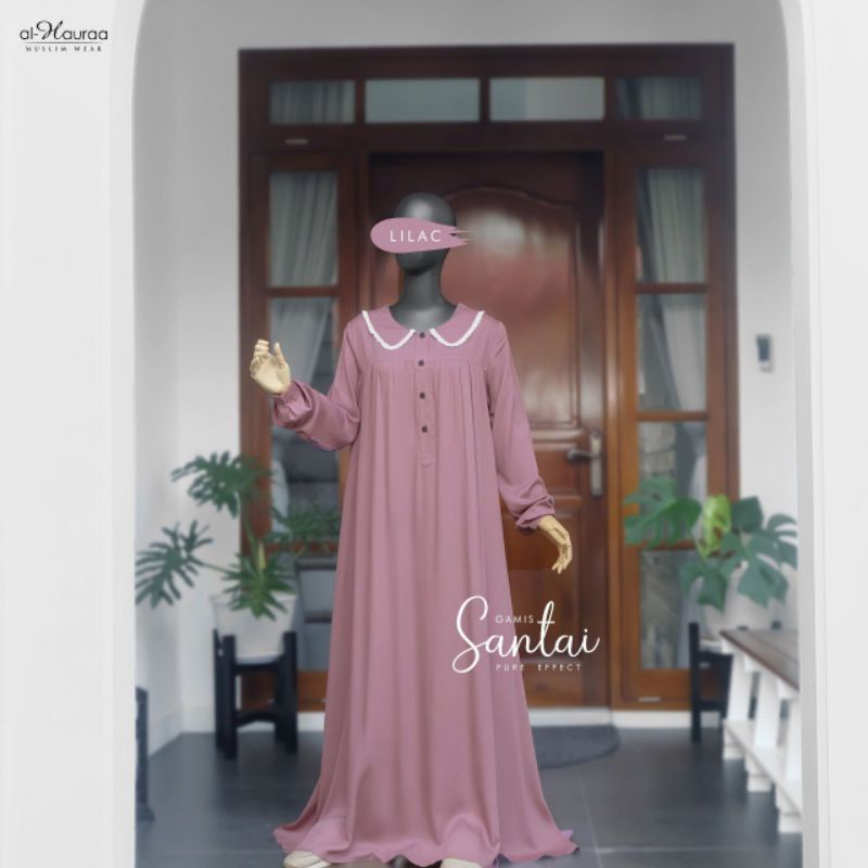 Santai Gamis Daily [Lilac] by Al Hauraa