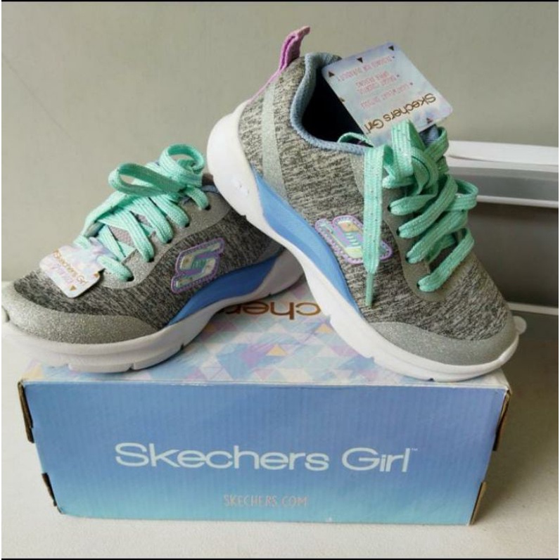 sepatu anak Skechers Girl Tech Groove Sparkle Bliss Original Sport Station