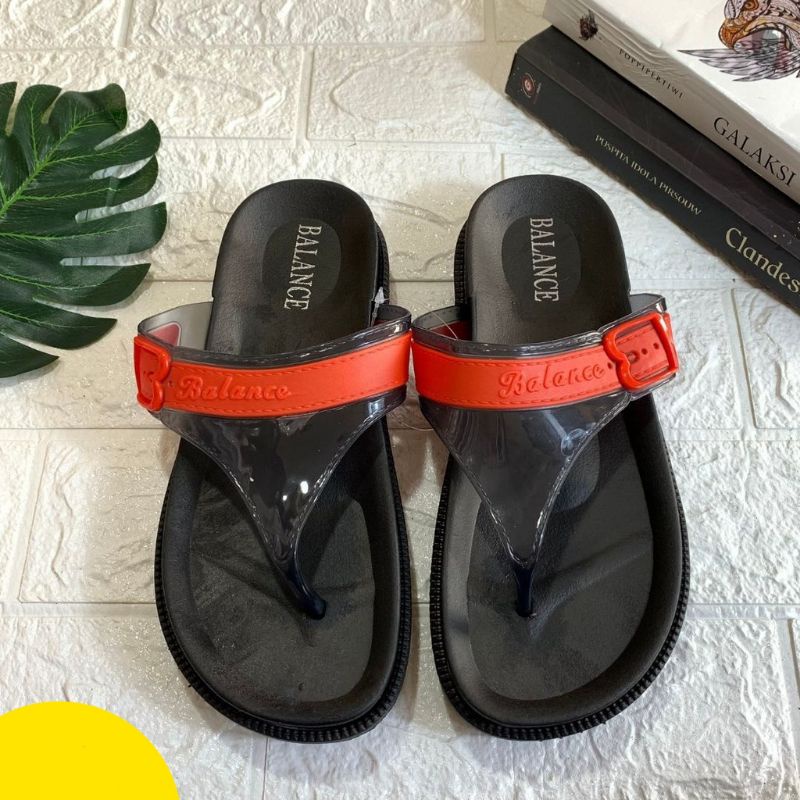 Sandal Wanita,Sandal Jepit Wanita,Sandal Balance,Sandal Karet Import Trendy,Empuk,Nyaman dan Anti Selip.