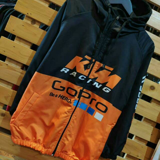 JAKET PARASUT KTM RACING