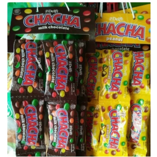 

COKELAT- CHA CHA MILK RENCENG - KACANG -COKELAT.