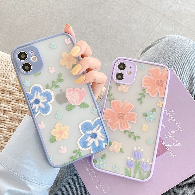 PRINTING HYBRID flower case redmi 10