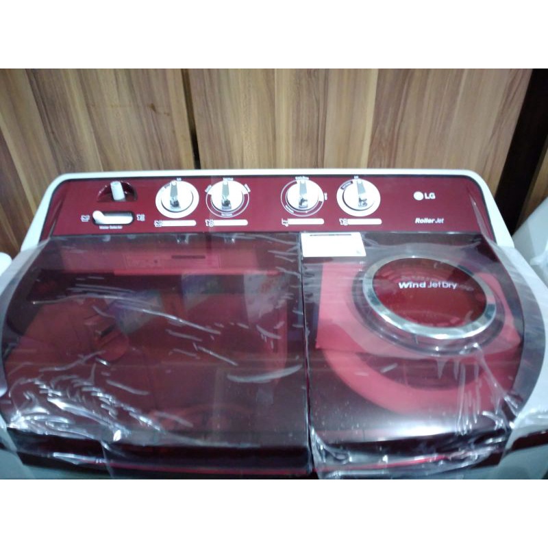 Mesin cuci LG 2tabung 9kg P905R(untuk wilayah kota cirebon)