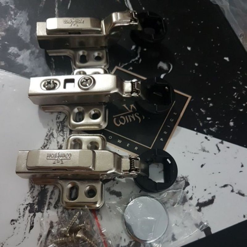 Engsel Kaca Lurus Slow Motion