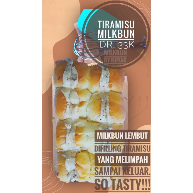 

Tiramisu Milkbun