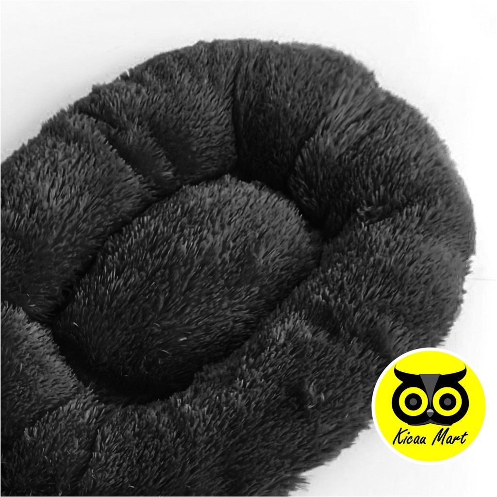 KASUR KUCING ALAS BULU RASFUR TEBAL PREMIUM SEMPATI ALAS TEMPAT TIDUR KANDANG KUCING KASUR DAN BANTAL KUCING ANJING KELINCI SUGAR GLIDER MONYET AKRFSM-HITAM