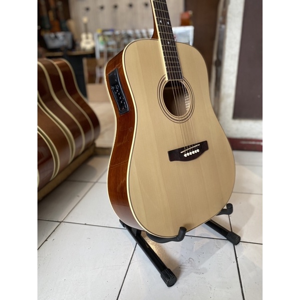 Gitar Akustik Eletrik Yamaha Type F310 Top Meranty Bandung Full Upgrade