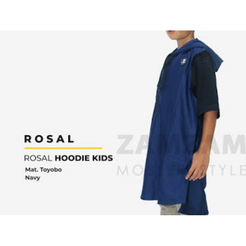 Rompi Sholat Anak dan REMAJA Rosal Hoodie kids