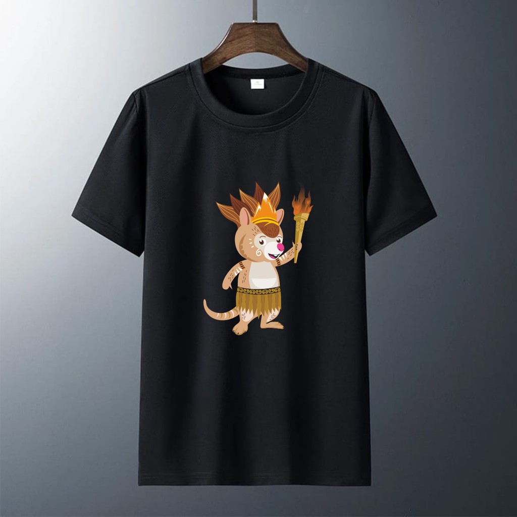 Kaos Pekan Olaraga Nasional Maskot Pon Papua 2021 Drawa