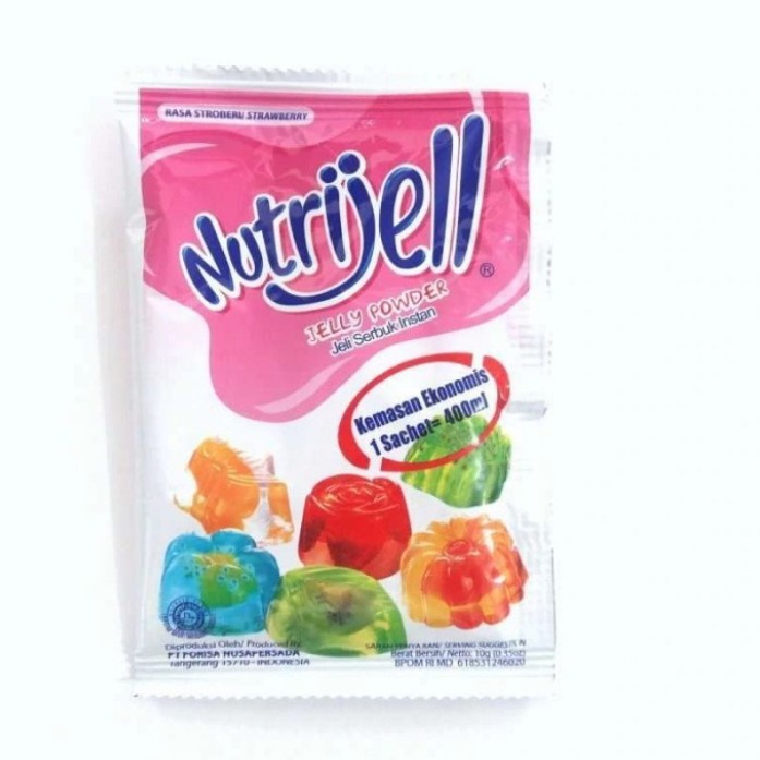 

Ds2011Z Nutrijel Nutrijell Strawberry Stroberi 10Gram 10 Gram Xz20X1Z11