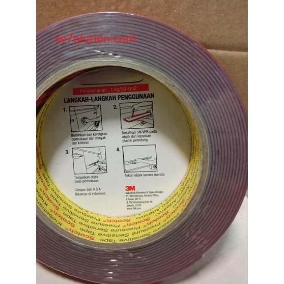 

➫ 3M VHB Tape Double Tape 1 Roll 24mm x 4,5 m ★