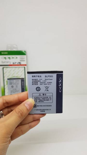 Baterai Oppo BLP583 BLP 583 Baterai Oppo 1100 1105 Batre Oppo BLP-583 1800mAh