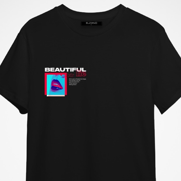 Pro.Coll - Beautiful Lie T-Shirt - T-Shirt Distro Kekinian