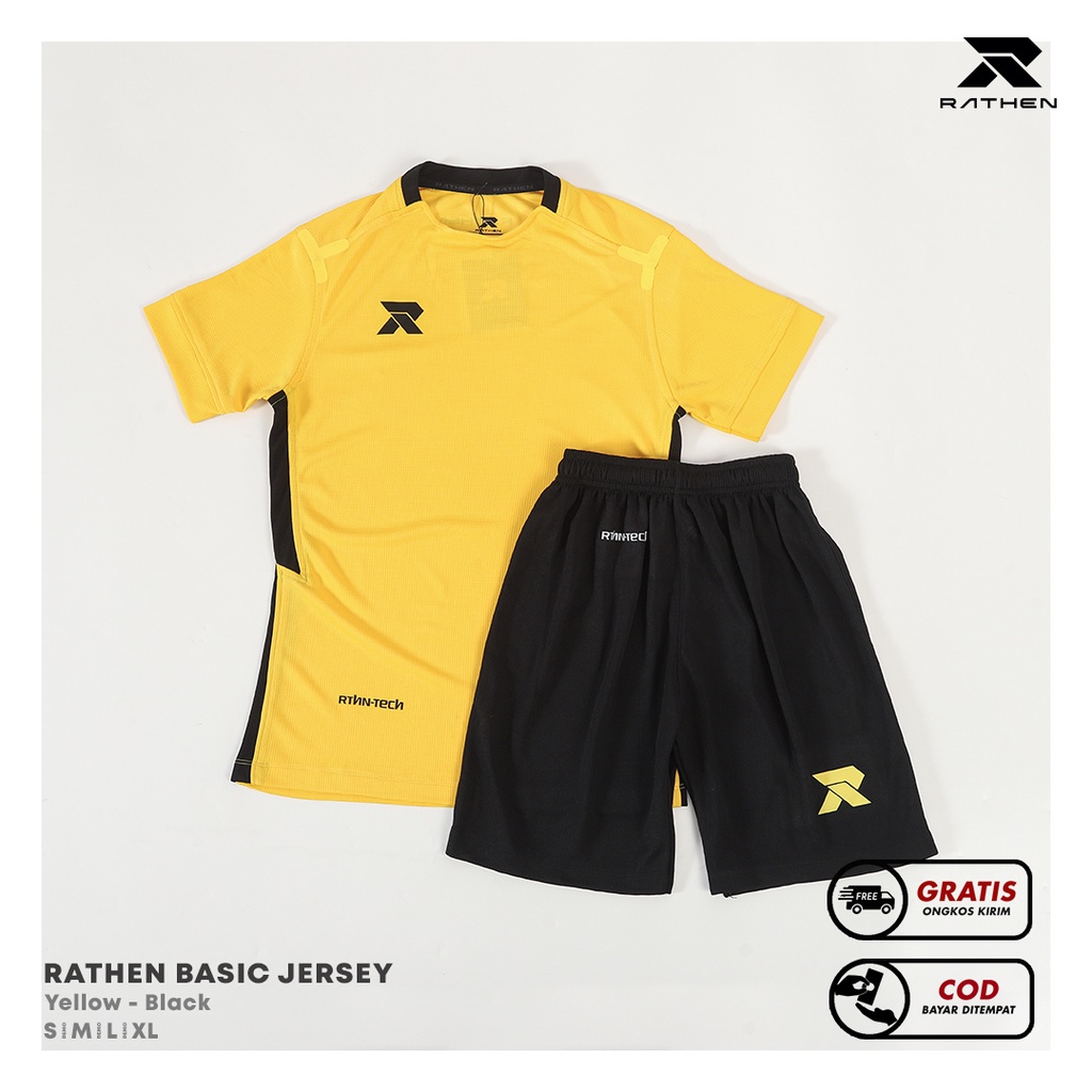 RATHEN - Setelan Jersey 1.0 Kuning