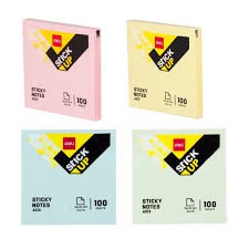 

STICKY NOTES MEMO MEMOPAD WARNA PASTEL STICK NOTES MEMO TEMPEL 76X76 PASTEL