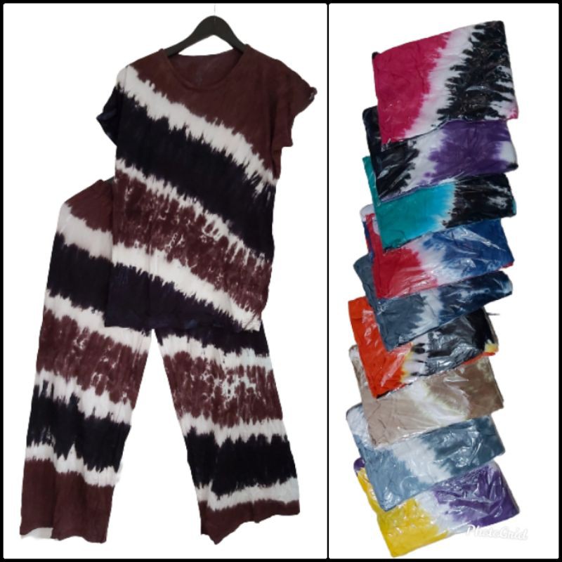 Setelan celana panjang jersey