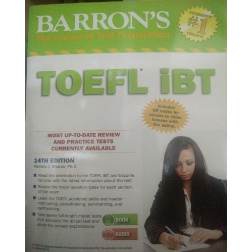 Barron's TOEFL iBT 14th Edition