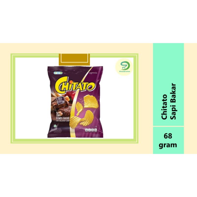 

Chitato Snack Kentang 68gr Semua Rasa