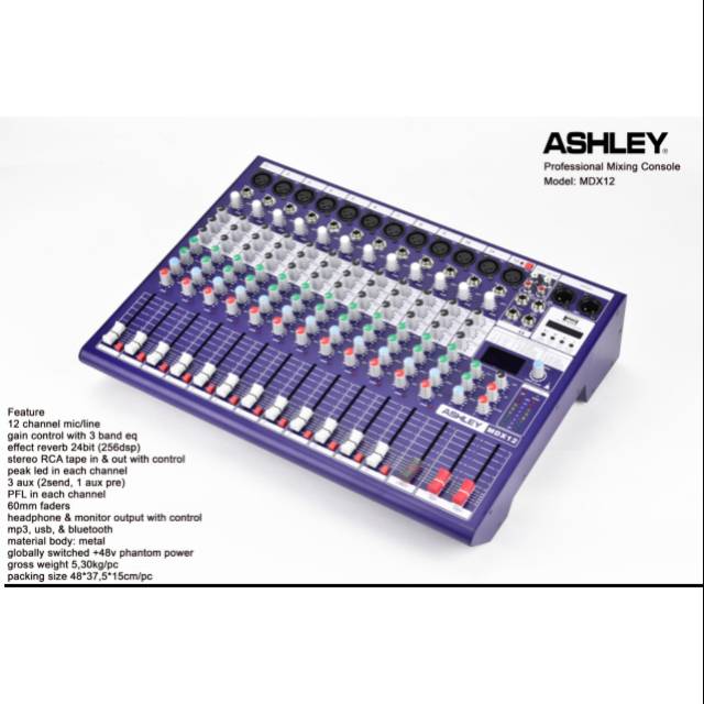 Mixer audio mdx 12 mdx12 original