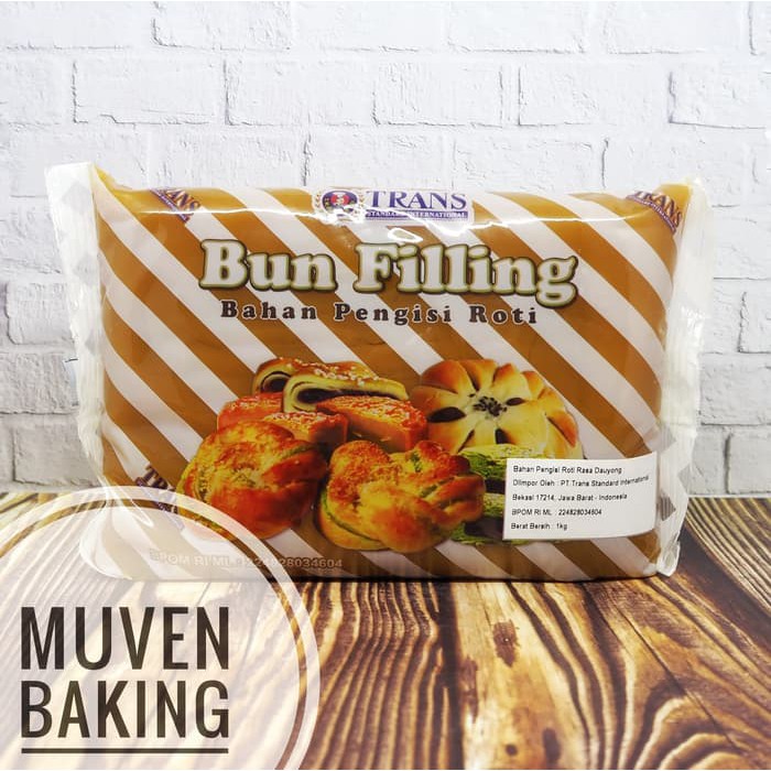 

FILLING TRANS DAUYONG 1 Kg / ISIAN ROTI BUN BAKPAO MUNG BEAN