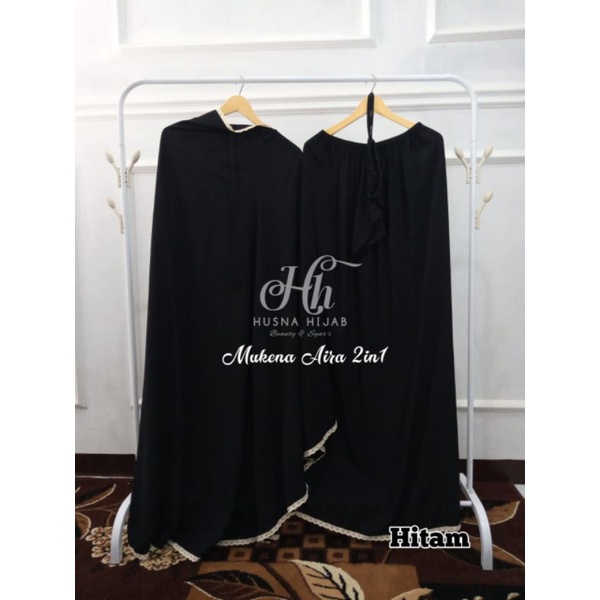 [HUSNA HIJAB] Mukena AIRA 2in1 / Mukena Rayon Dior / Mukena Jumbo