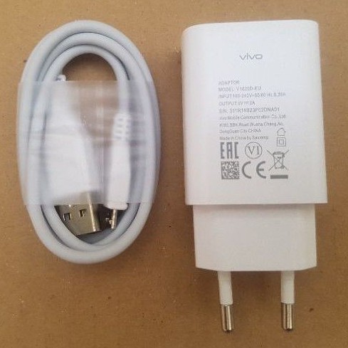 Charger Vivo 2A 5V V1020 Micro USB Fast Charger ORIGINAL 100%