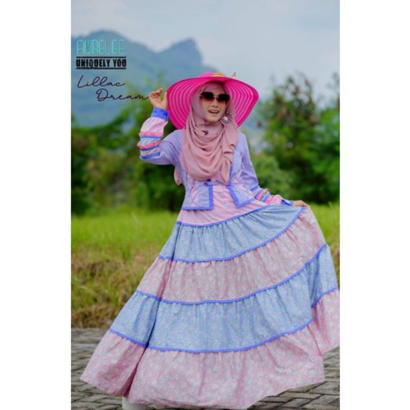 AURELEE TERBARU PURPLE SERIES LILAC DREAM  A-6112102