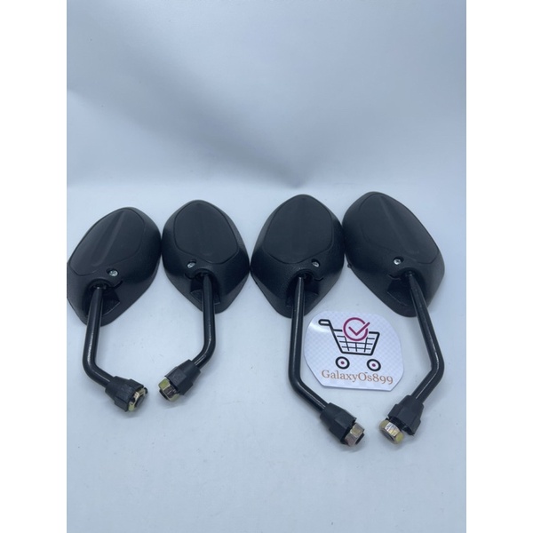 Spion Standar Bawaan Honda Beat Gagang HITAM 10CM dan 14CM - Spion Honda Beat Vario Scoopy Supra Blade Revo dan Honda lainnya