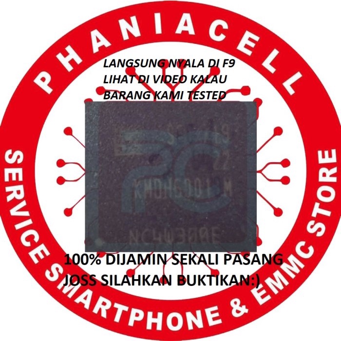 EMMC OPPO F7 F9 F11 BGA 254 RAM4GB KMDH6001DM-B422 64GB TESTED