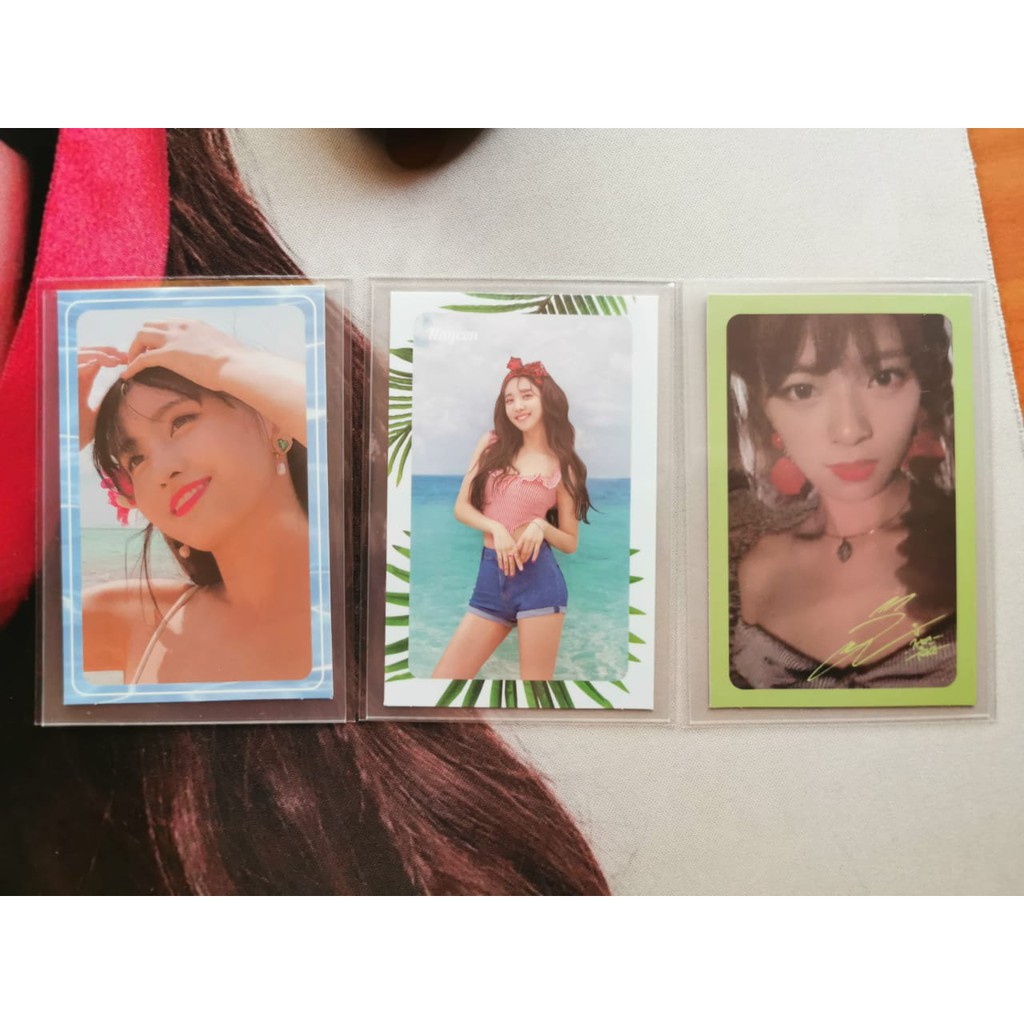 OFFICIAL Twice Photocard PC Summer Nights Album KPOP (Nayeon, Jeongyeon, Momo)