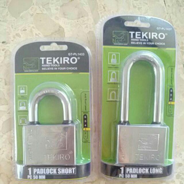 Tekiro Gembok Leher Panjang 50mm Padlock Long Type Original