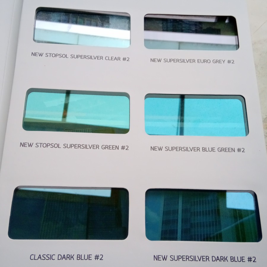 Kaca stopsol Green Custom 8mm perM2