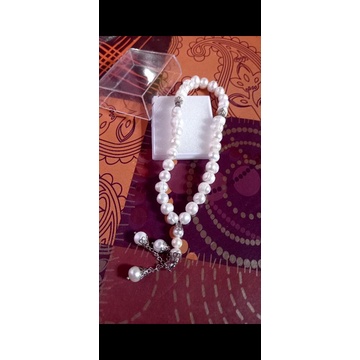 tasbih mutiara besar isi 33 butir