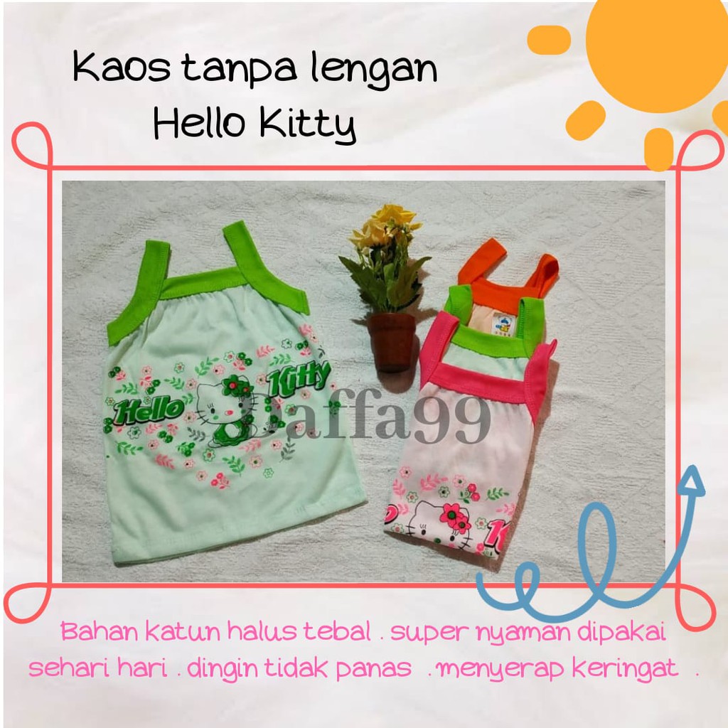 Singlet anak / kaos dalam anak perempuan