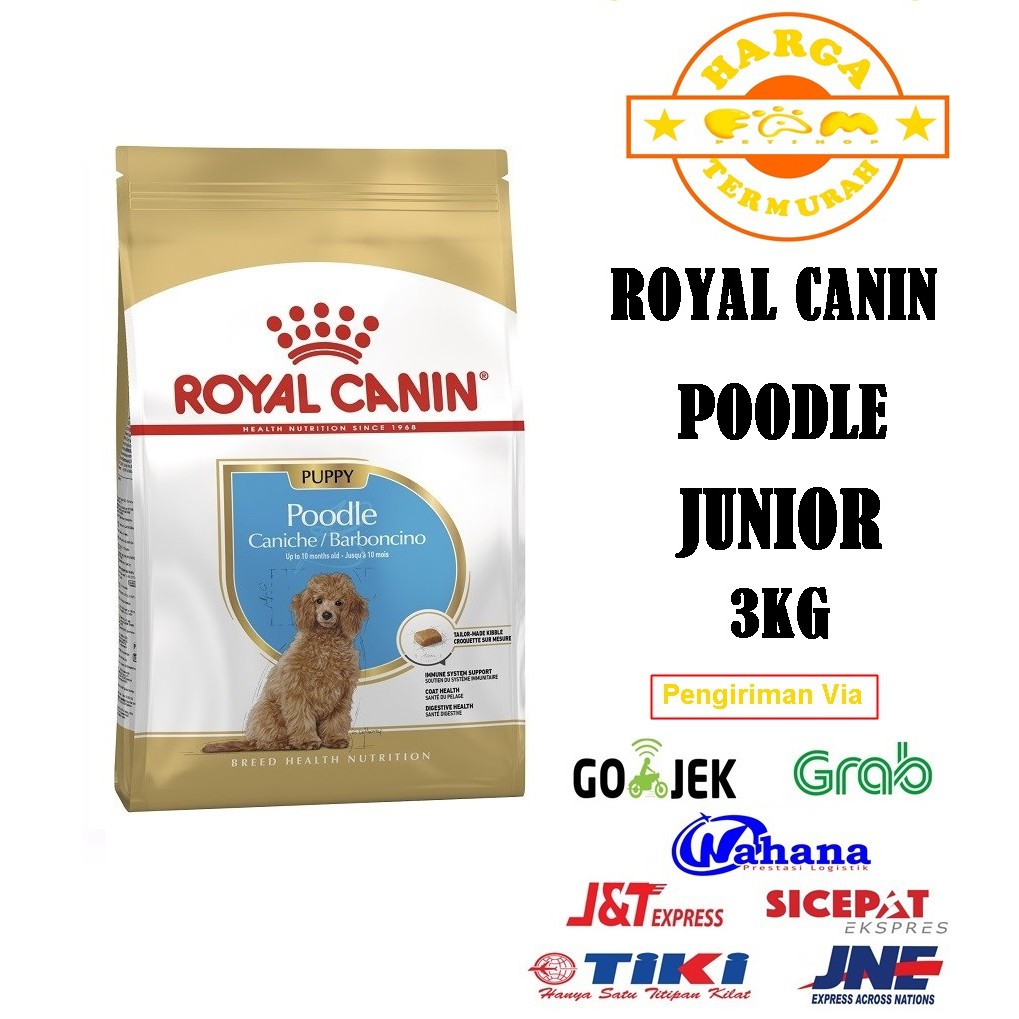 Royal Canin Poodle Junior / puppy 3Kg - Makanan Anjing puppy