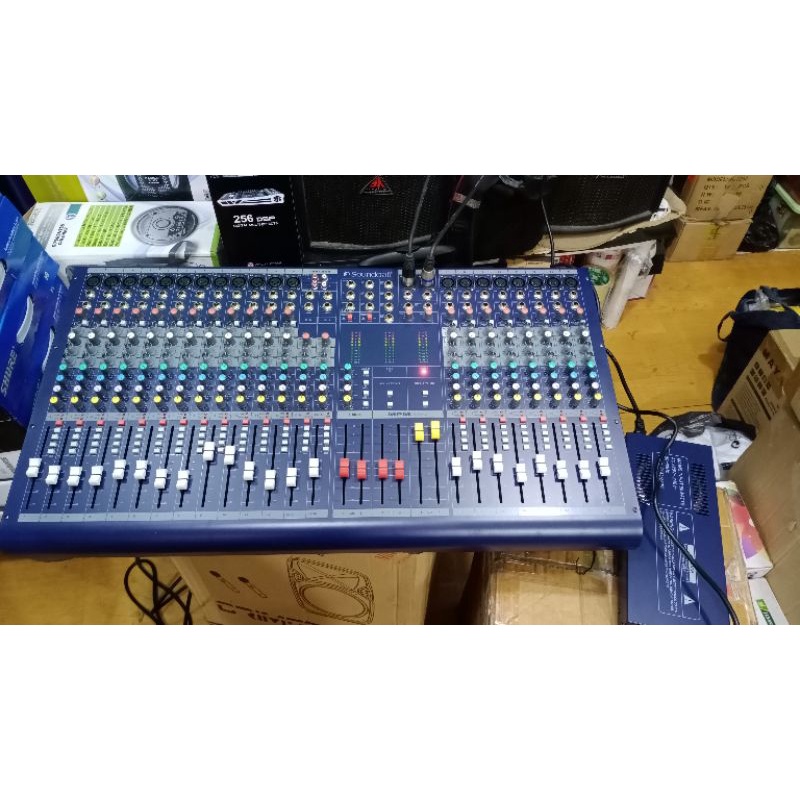 MIXER SOUNDCRAFT MPM 24 MPM24 ( 24 Channel ) GRADE A