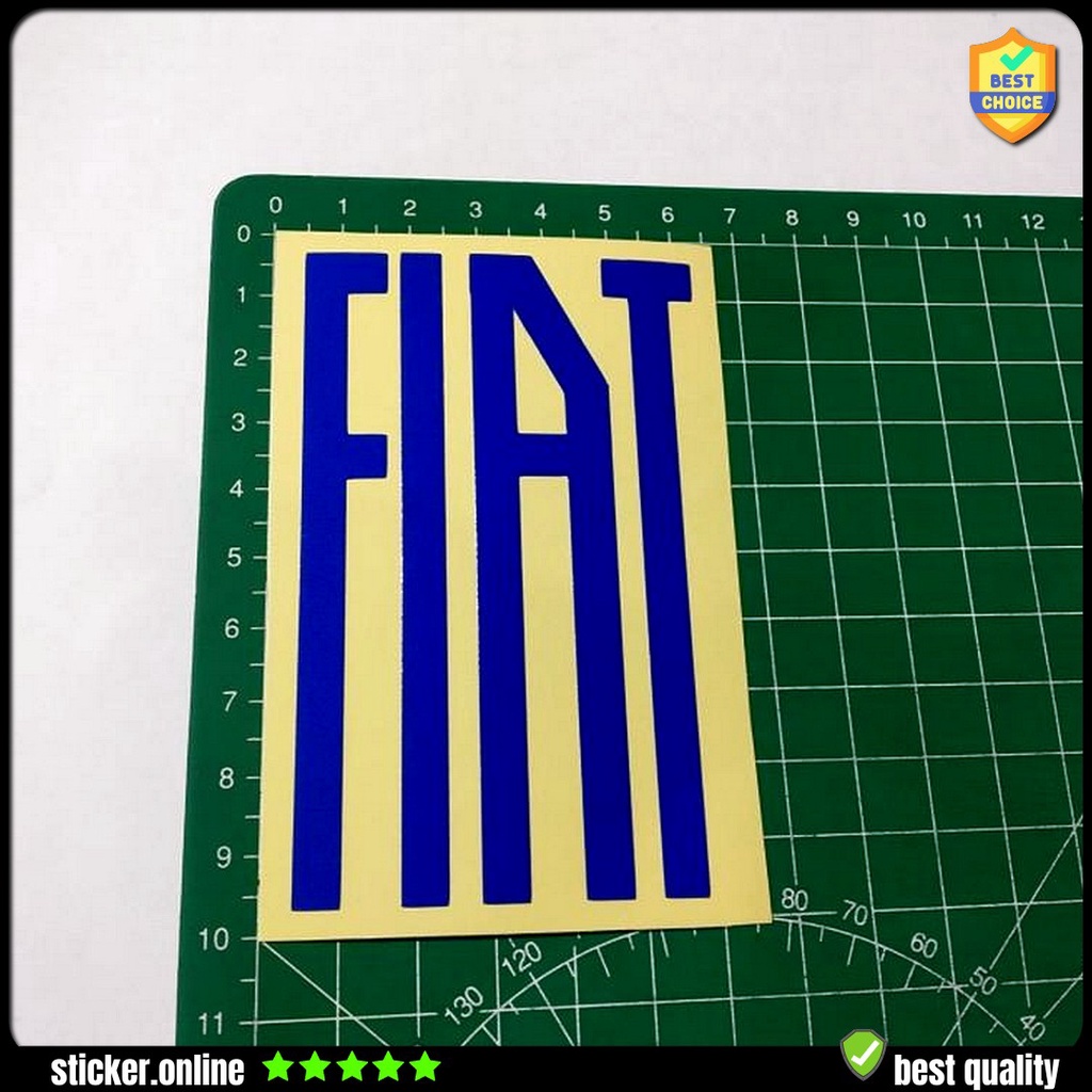 

Cutting Sticker Stiker Fiat 001