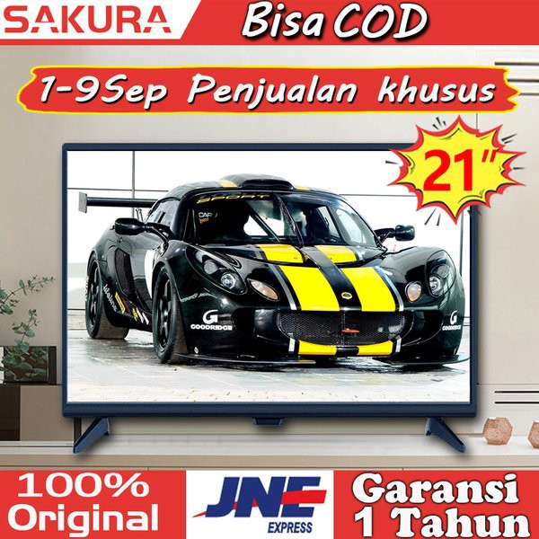 Solusi Sakura TV LED 21 inch tv murah HD Televisi Model TCLG-S21D Terlaris
