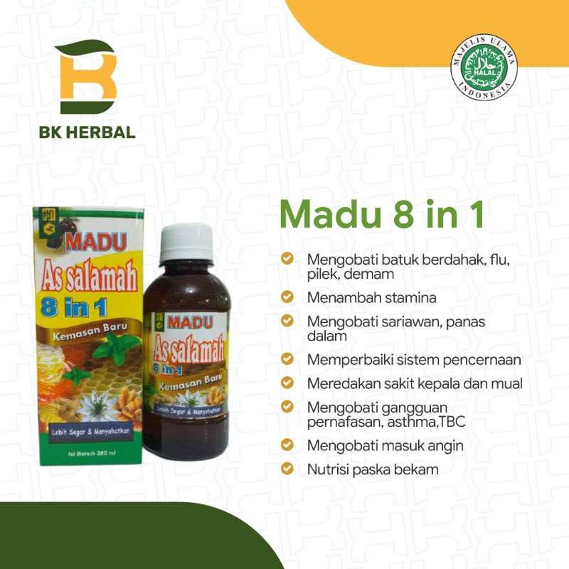 

Madu 8 in 1 Asalamah