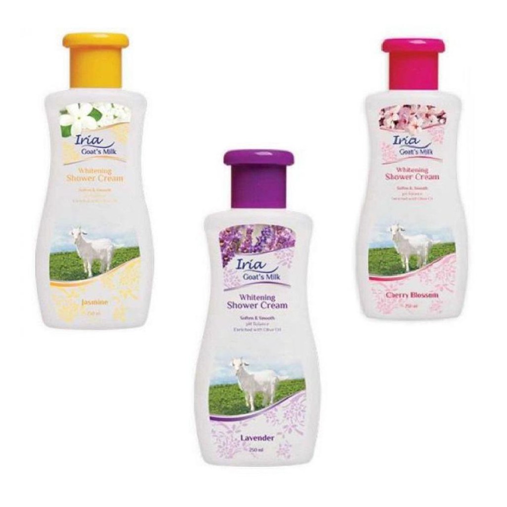 Iria Goat's Milk Whitening Shower Cream 250 ml