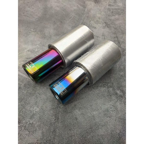 Knalpot mobil HKS gronel Ujung stainless suara ngebas termurah