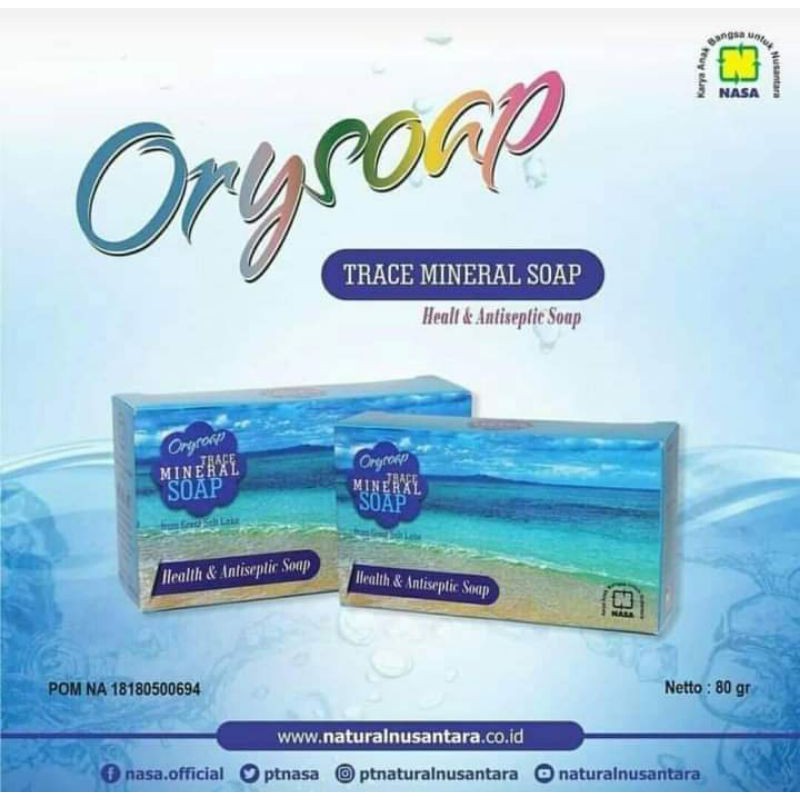 Trace Mineral Soap Nasa